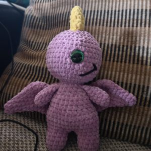 Flying Purple People Eater Plushie